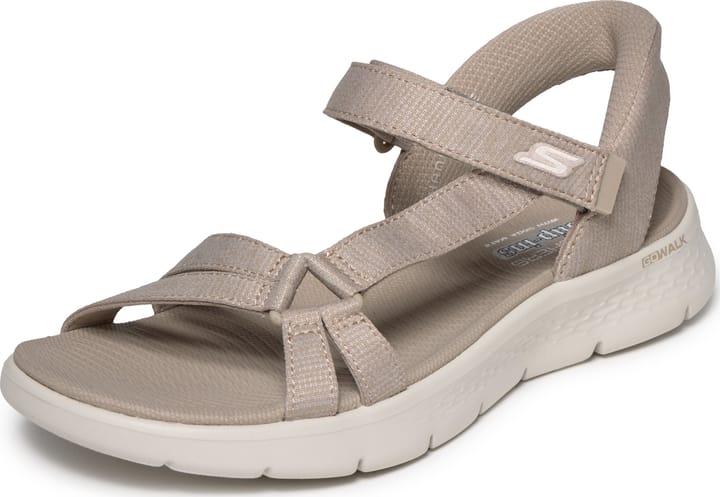 Skechers Women's Go Walk Flex Sandal - Illuminate Taupe Skechers