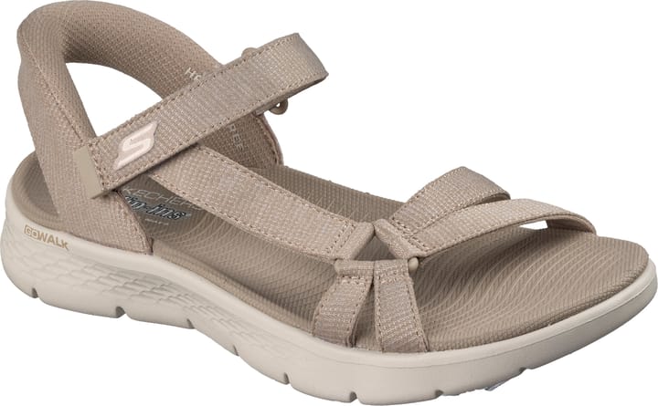 Skechers Women's Go Walk Flex Sandal - Illuminate Taupe Skechers