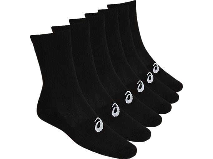 Asics 6ppk Crew Sock Performance Black Asics