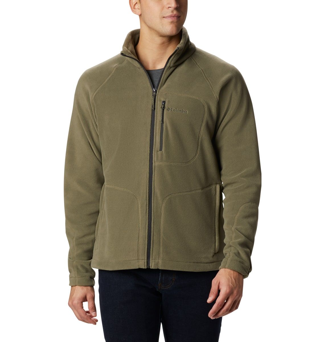 Columbia Fast Trek™ II Full Zip Fleece M Stone Green