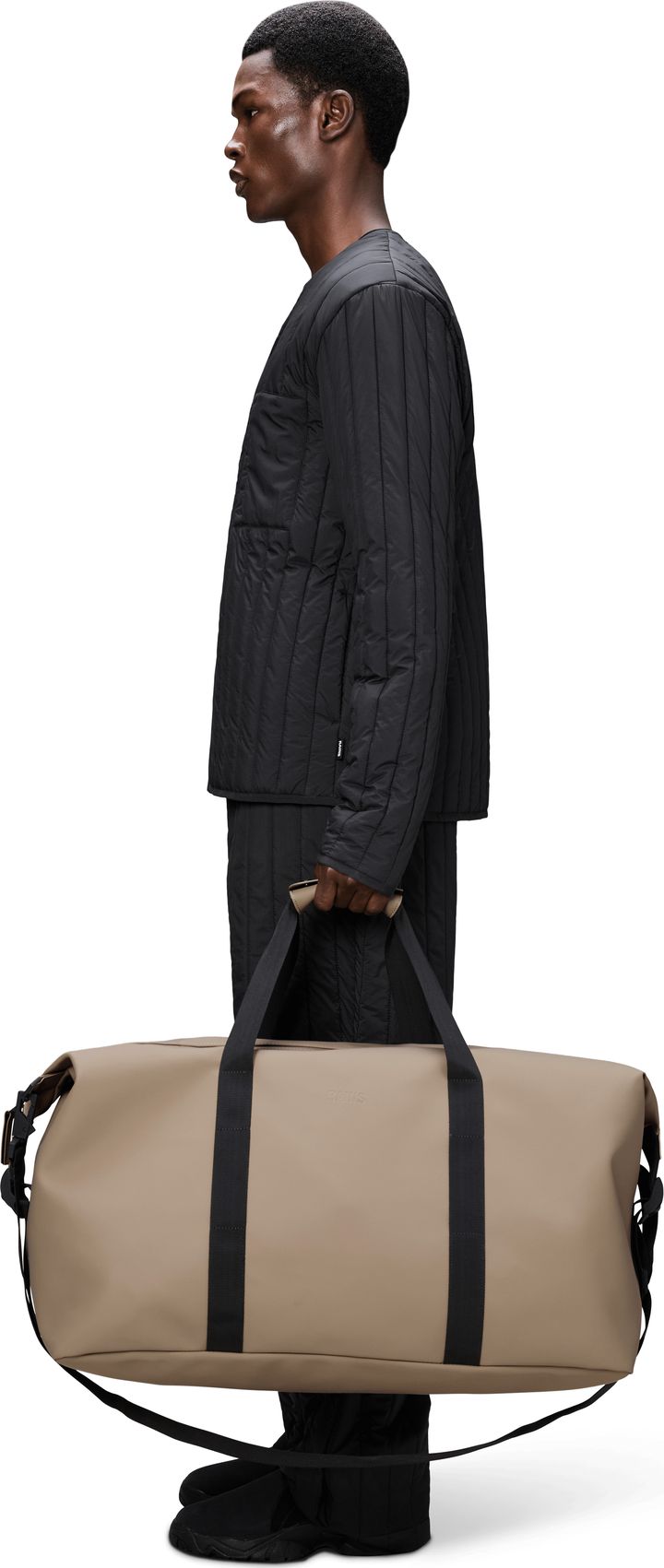 Rains Hilo Weekend Bag Large W3 Beige Rains