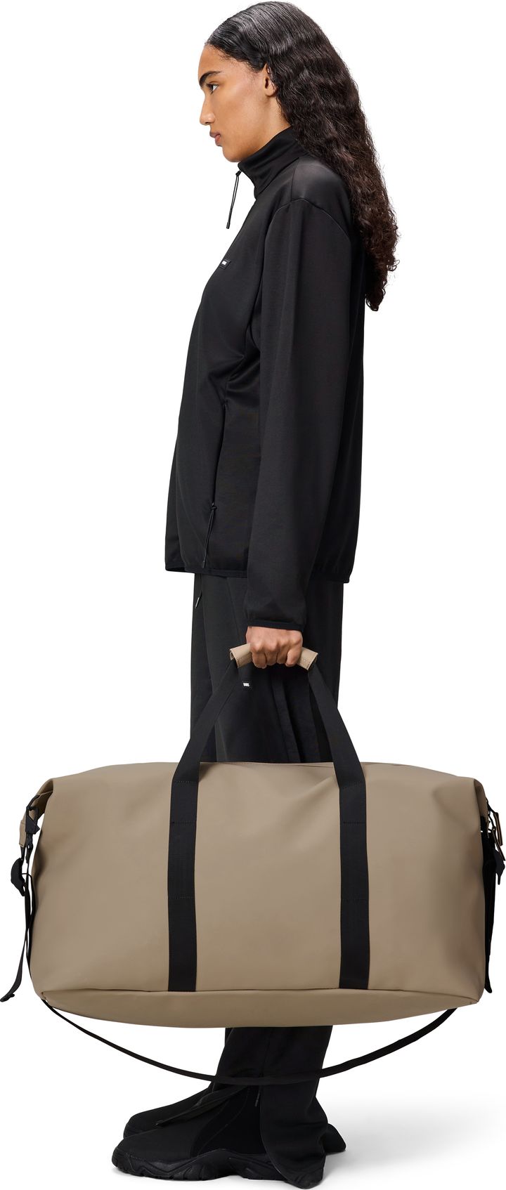Rains Hilo Weekend Bag Large W3 Beige Rains