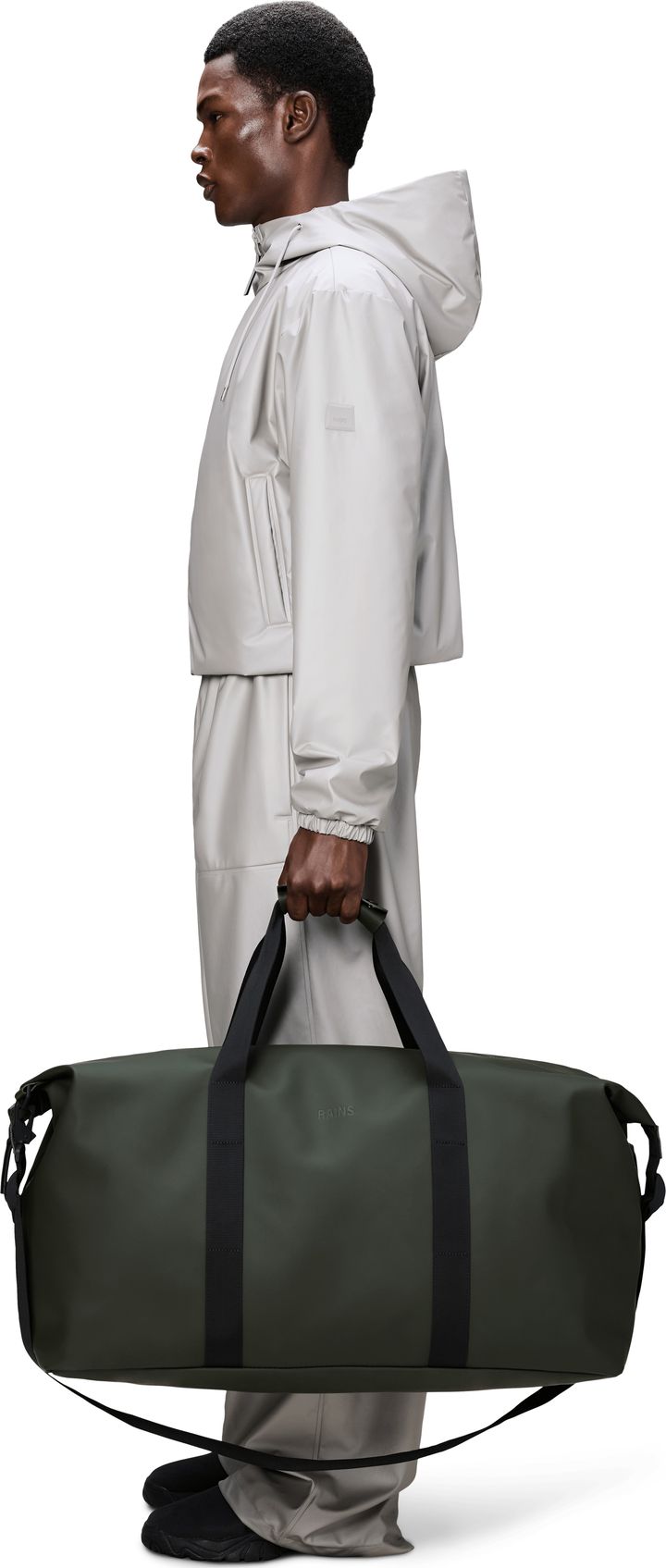 Rains Hilo Weekend Bag Large W3 Green Rains Rains Hilo Weekend Bag Large W3 Green Rains