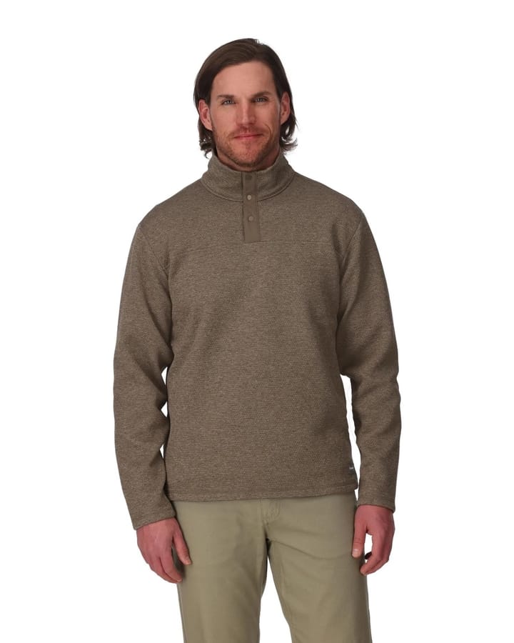 Simms Harbour Sweater Sturgeon Heather Simms