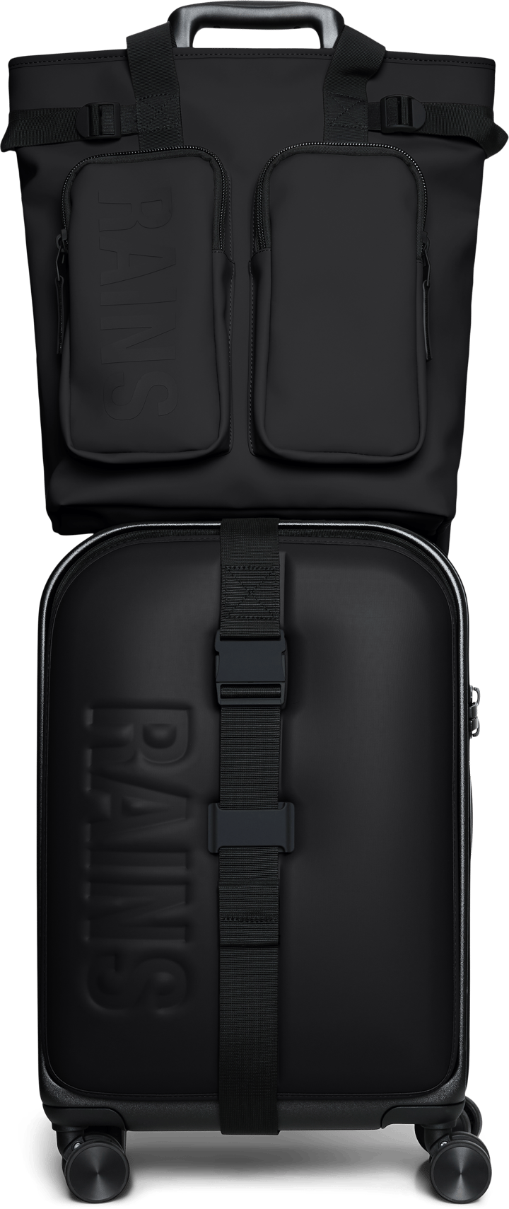 Rains Texel Tote Backpack Black Rains