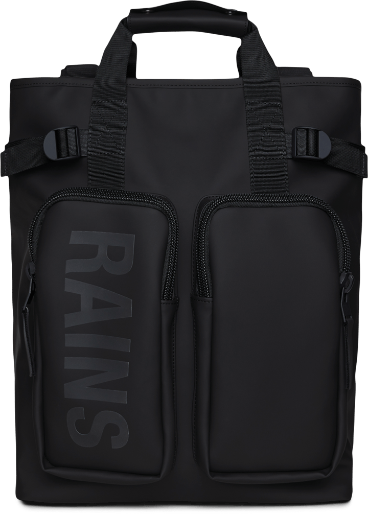 Rains Texel Tote Backpack Black Rains