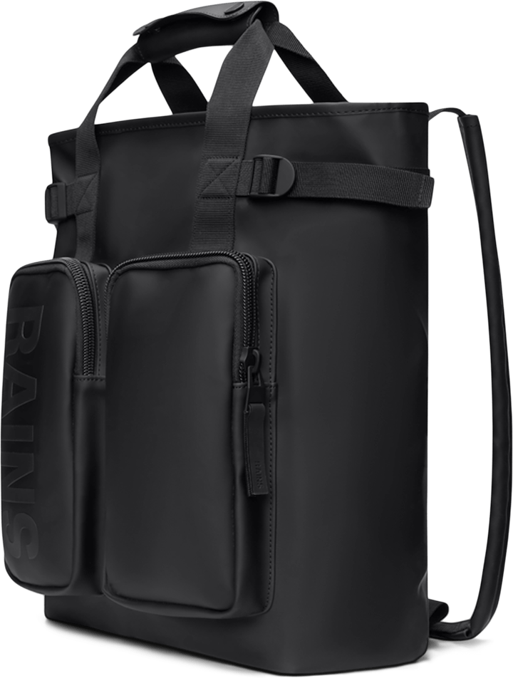 Rains Texel Tote Backpack Black Rains