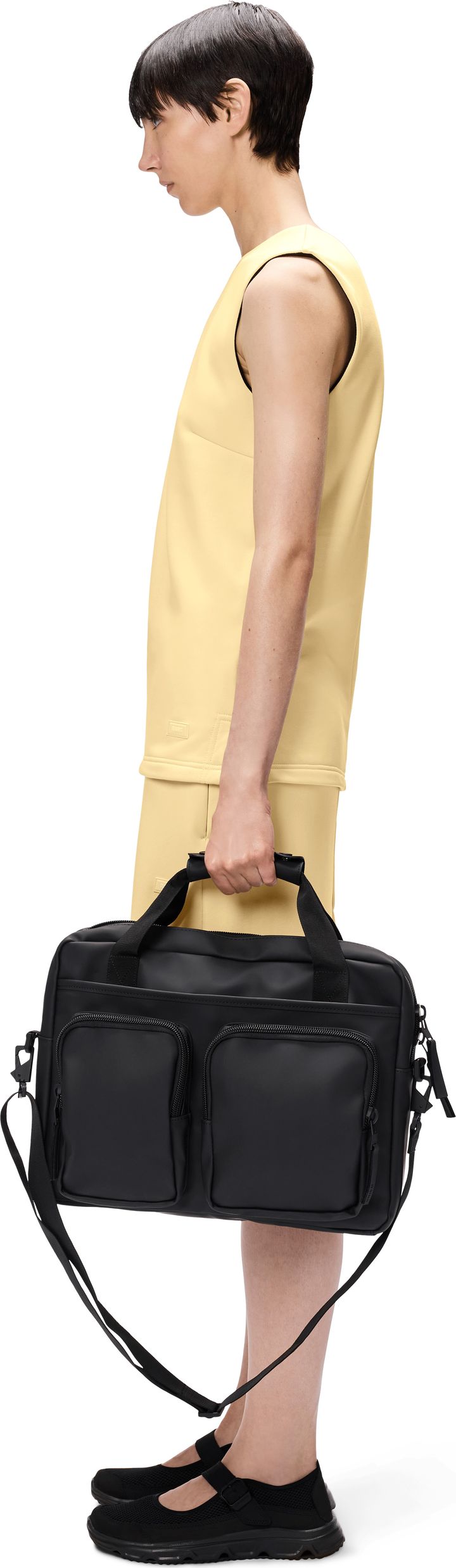 Rains Texel Tech Bag W3 Black Rains Rains Texel Tech Bag W3 Black Rains
