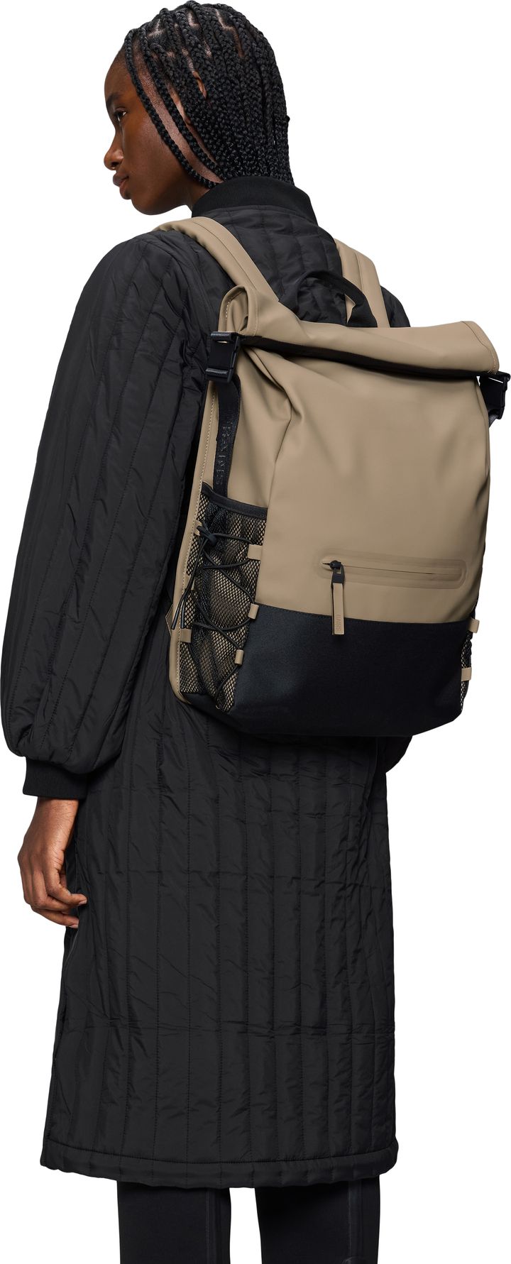 Rains Trail Mountaineer Rolltop W3 Beige Rains