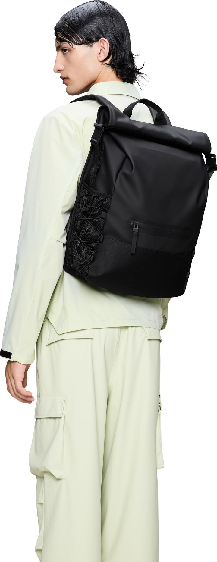 Rains Trail Mountaineer Rolltop W3 Black Rains