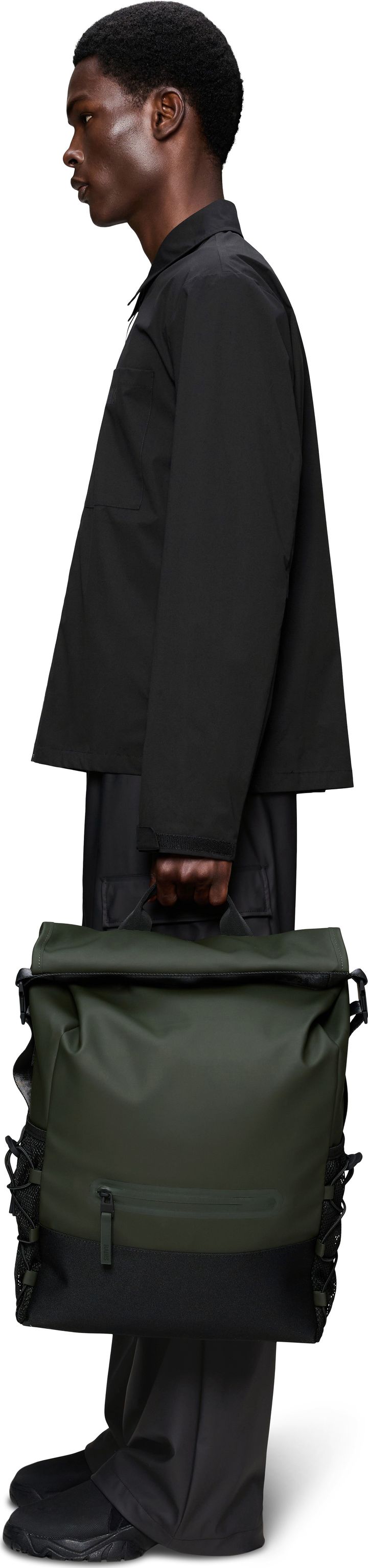 Rains Trail Mountaineer Rolltop W3 Green Rains