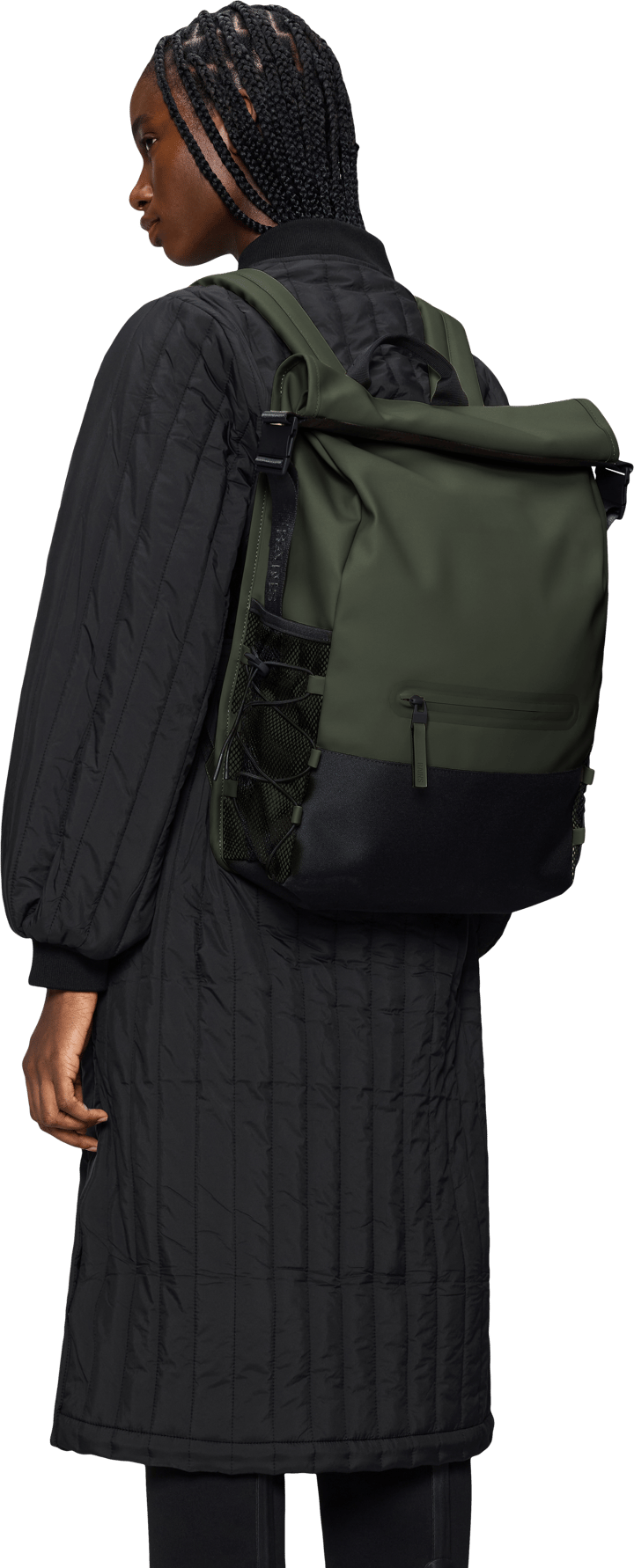 Rains Trail Mountaineer Rolltop W3 Green Rains