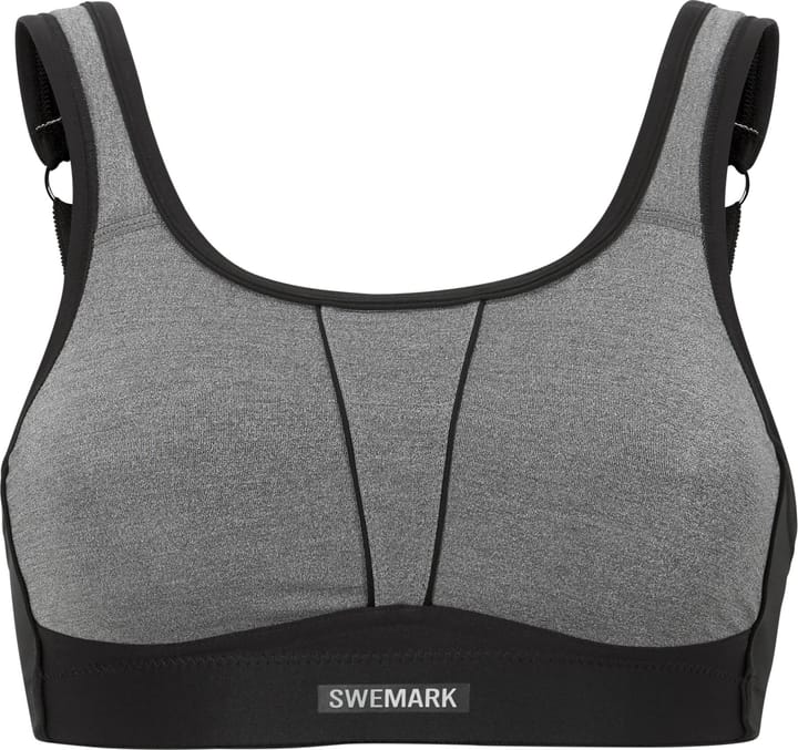 Swegmark Movement Sports Bra Grey Melange/black Swegmark