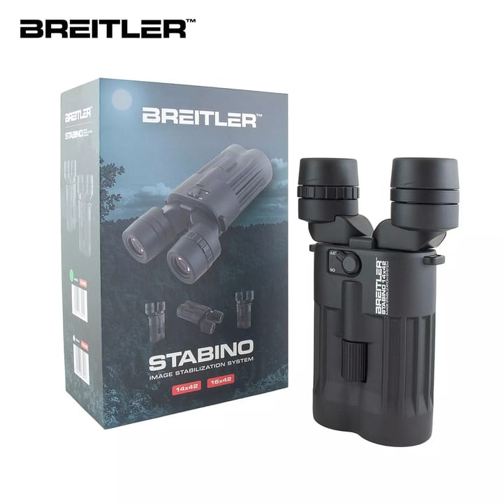 Breitler Stabino 14×42 Stabilisator Kikkert Sort Breitler