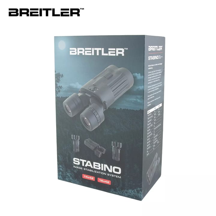 Breitler Stabino 14×42 Stabilisator Kikkert Sort Breitler
