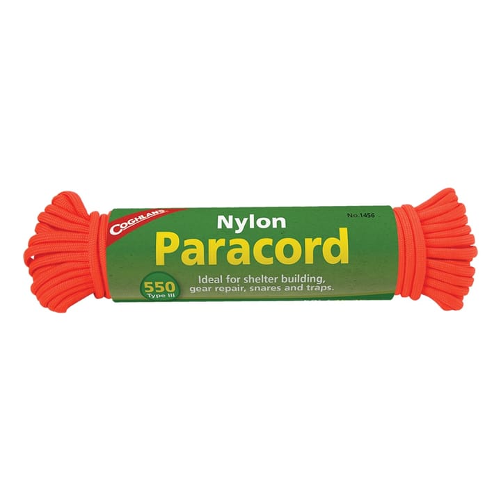 Coghlan`S Paracord Snøre Nylon 15 M Neon Orange Coghlan's
