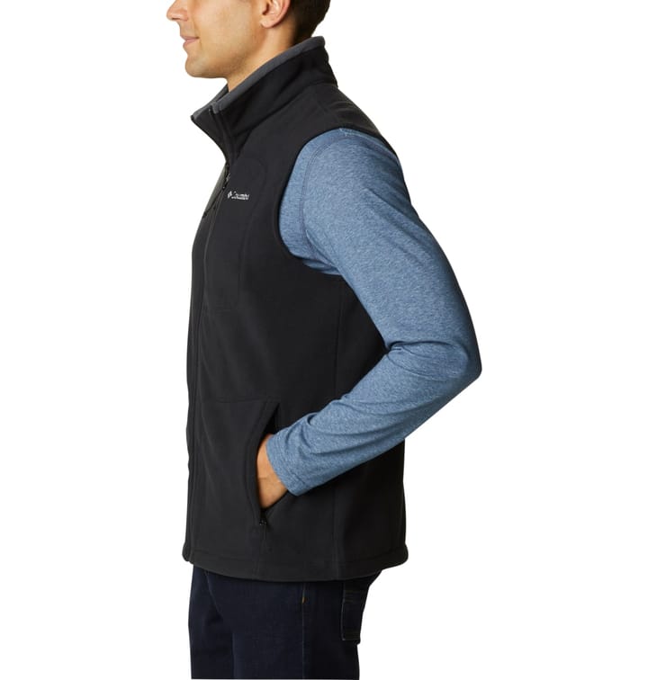 Columbia Men's Fast Trek Fleece Vest Black Columbia Montrail