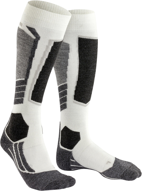 Women's SK2 Skiing Knee-High Socks 37-38, Off White