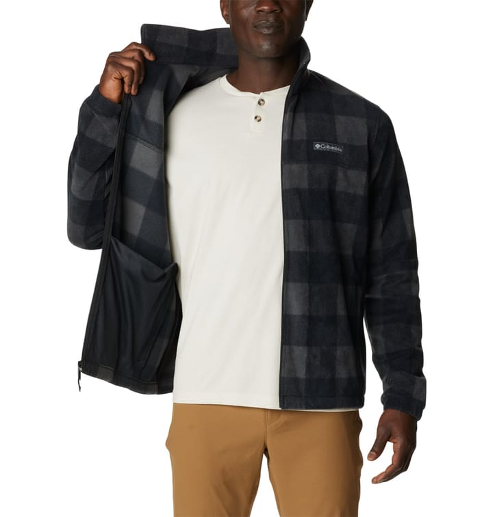 Columbia Steens Mountain Printed Jacket Black Check Pri Columbia Columbia Steens Mountain Printed Jacket Black Check Pri Columbia