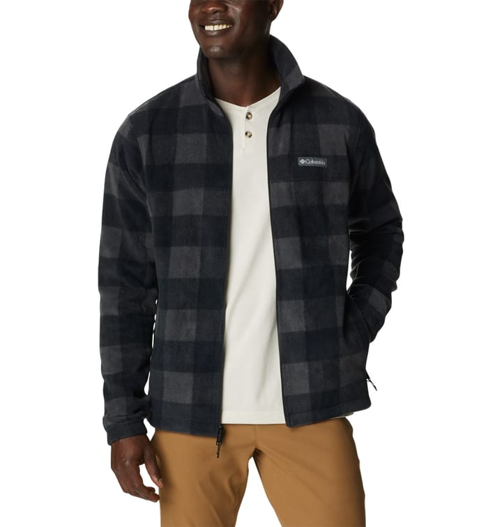 Columbia Steens Mountain Printed Jacket Black Check Pri Columbia Columbia Steens Mountain Printed Jacket Black Check Pri Columbia
