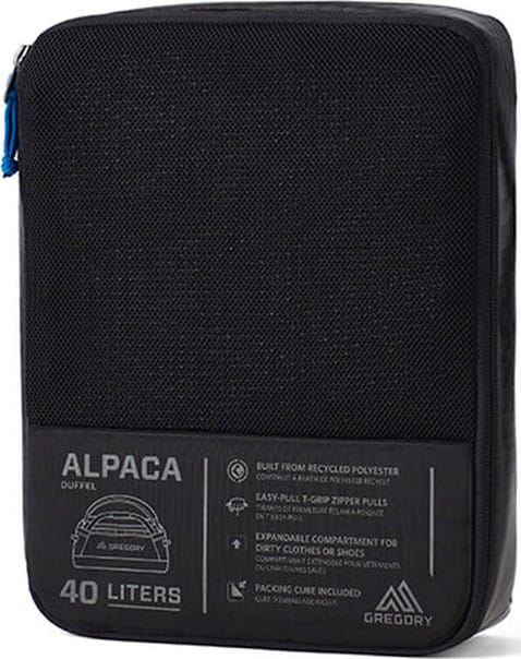 Gregory Alpaca 40 Obsidian Black Gregory Gregory Alpaca 40 Obsidian Black Gregory