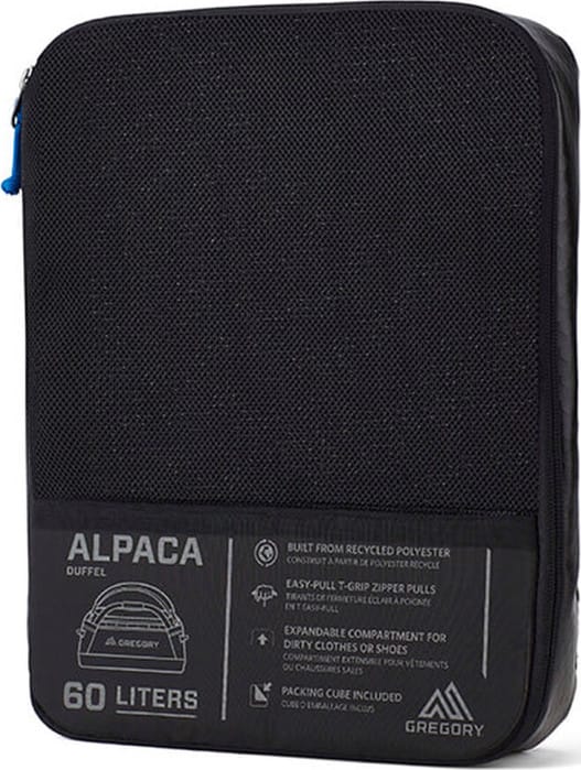Gregory Alpaca 60 Obsidian Black Gregory