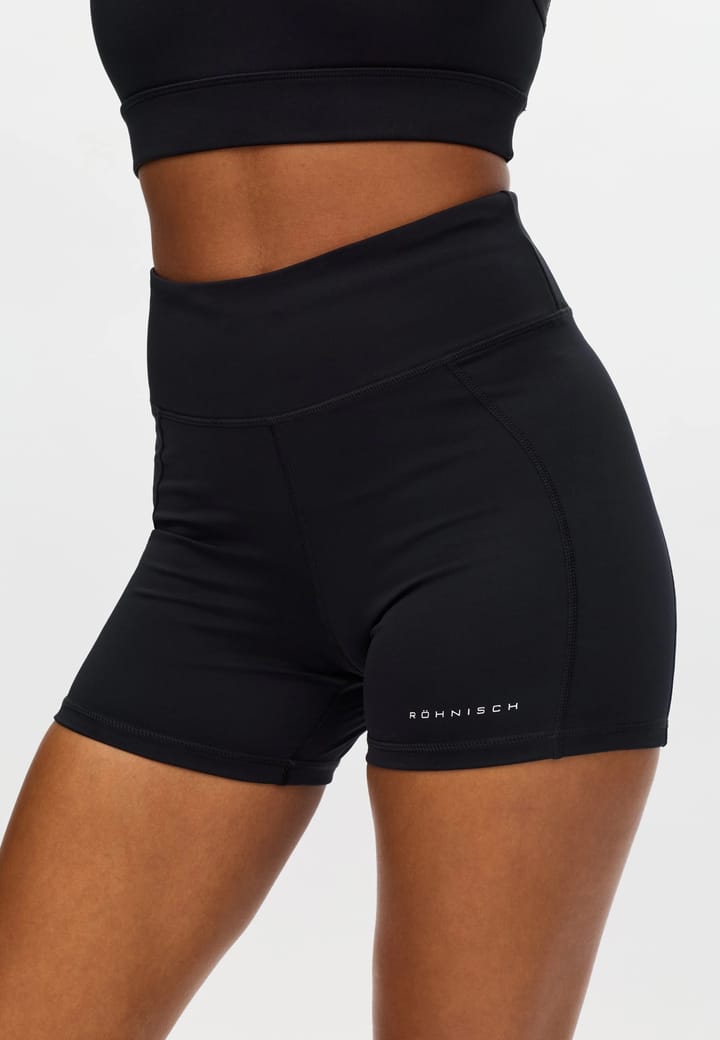 Röhnisch Women's Flattering Reg Waist Hotpants Black Röhnisch