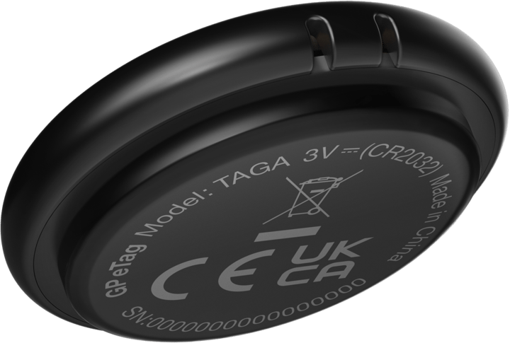 GP Batterier eTag Smart Tracker Black GP Batterier