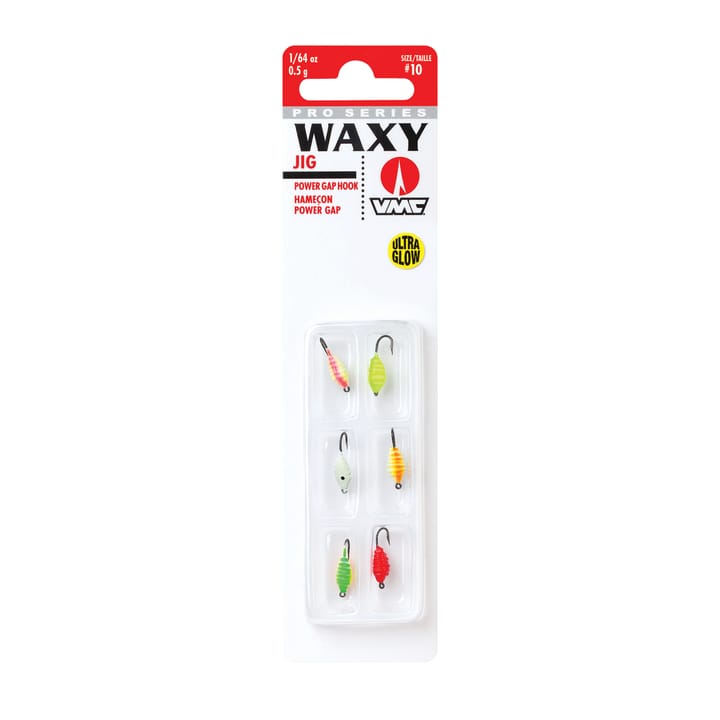 VMC Vmc Waxy Jig Kit Glow 6pk 1,8g VMC VMC Vmc Waxy Jig Kit Glow 6pk 1,8g VMC