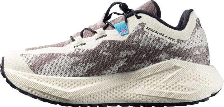Salomon Women's Aero Glide 4 Grvl Vanilla Ice/Black/Iron Salomon