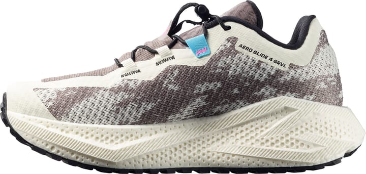 Salomon Women's Aero Glide 4 Grvl Vanilla Ice / Black / Iron Salomon