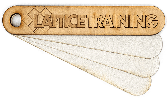 Lattice Training Hand File Wood klätterutrustning OneSize