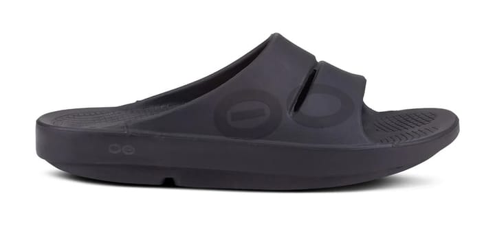 Oofos Restitutionssandal Ooahh Sport Matt Black OOFOS