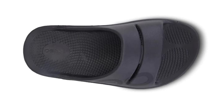 OOFOS Ooahh Restitutionssandal Sport Unisex Matt Black OOFOS