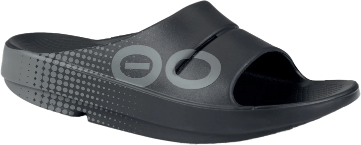 OOFOS OOahh Sport Slide Black Matrix OOFOS OOFOS OOahh Sport Slide Black Matrix OOFOS