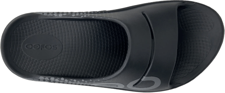 OOFOS OOahh Sport Slide Black Matrix OOFOS