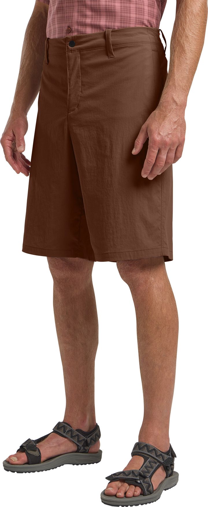 Jack Wolfskin Men's Desert Shorts Dark Rust Jack Wolfskin