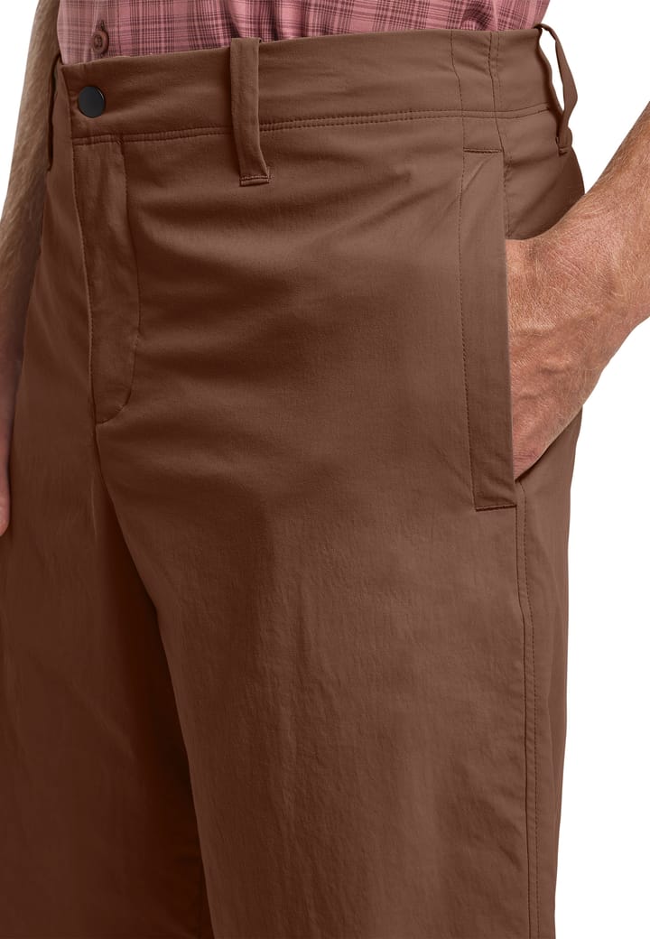 Jack Wolfskin Men's Desert Shorts Dark Rust Jack Wolfskin