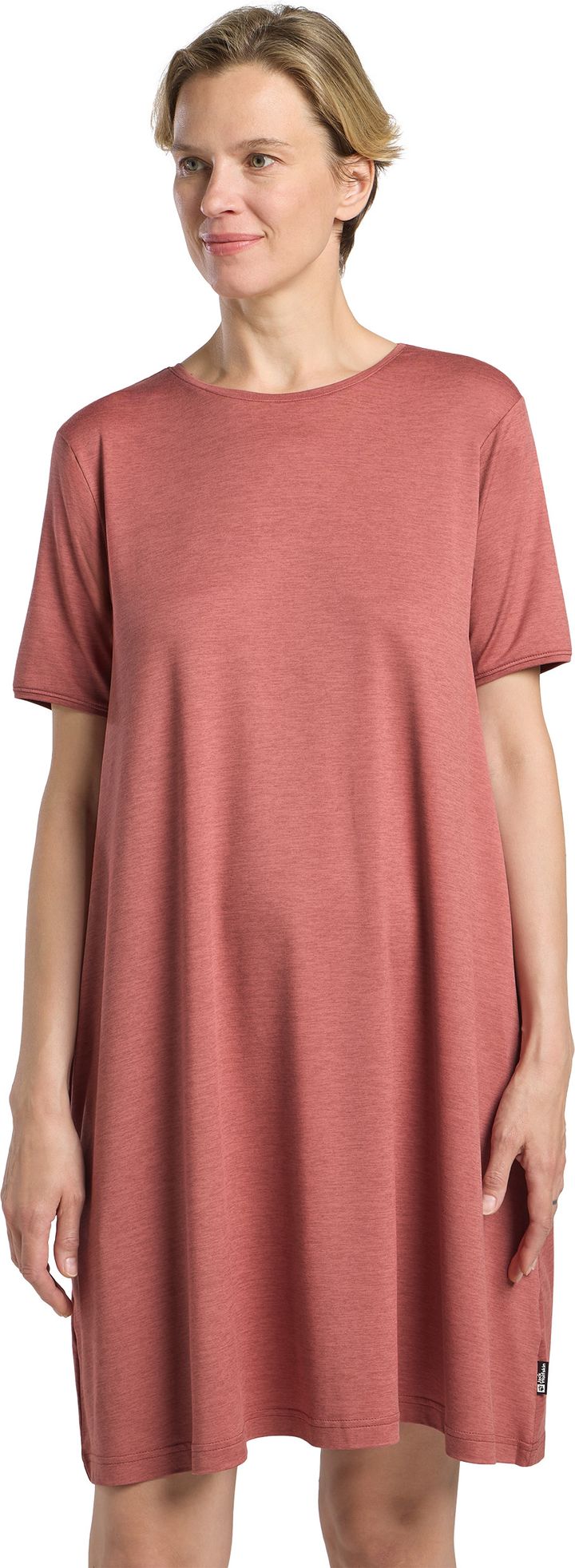Jack Wolfskin Women's Travel Dress Mineral Red Heather Jack Wolfskin