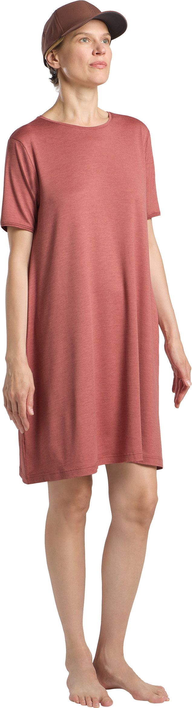 Jack Wolfskin Women's Travel Dress Mineral Red Heather Jack Wolfskin