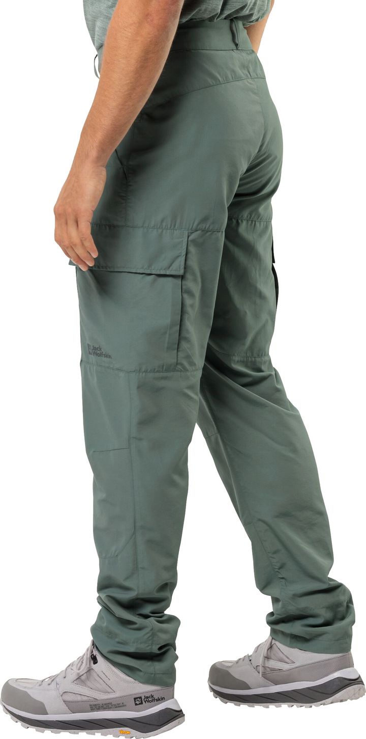 Jack Wolfskin Men's Barrier Pant Hedge Green Jack Wolfskin