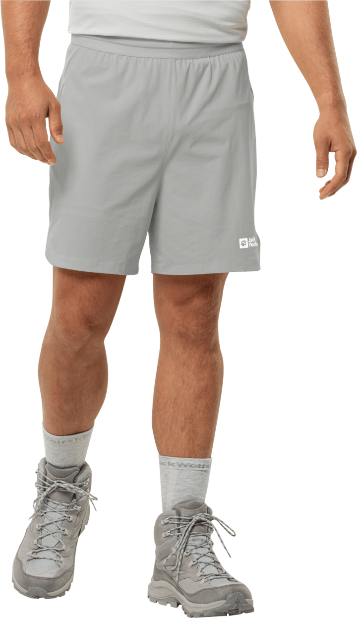 Jack Wolfskin Prelight 2in1 Shorts M Cool Grey Jack Wolfskin