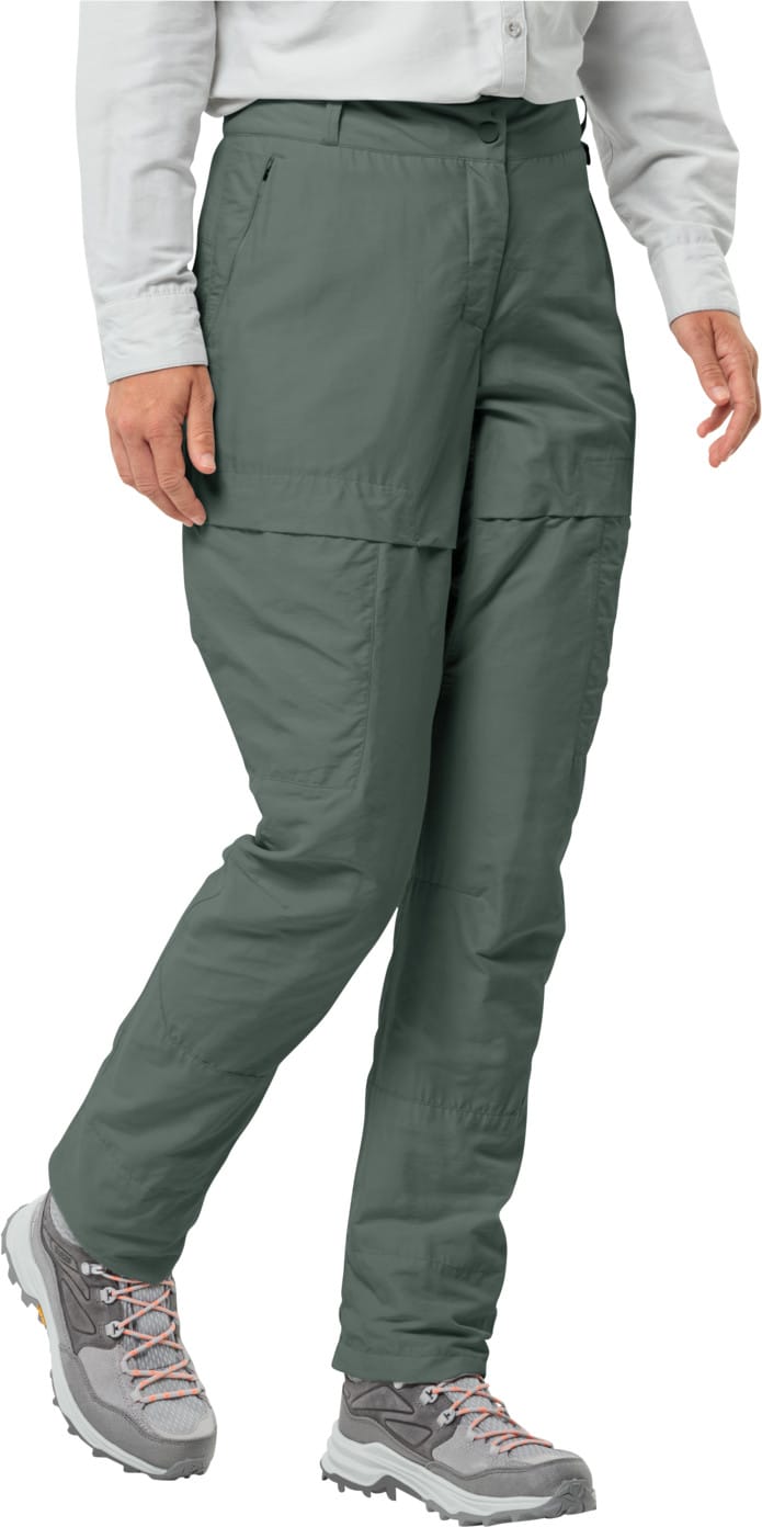 Jack Wolfskin Women's Barrier Pant Hedge Green