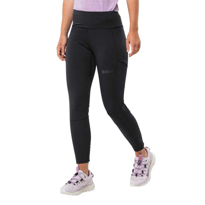 Jack Wolfskin Women's Kammweg Tights Black Jack Wolfskin