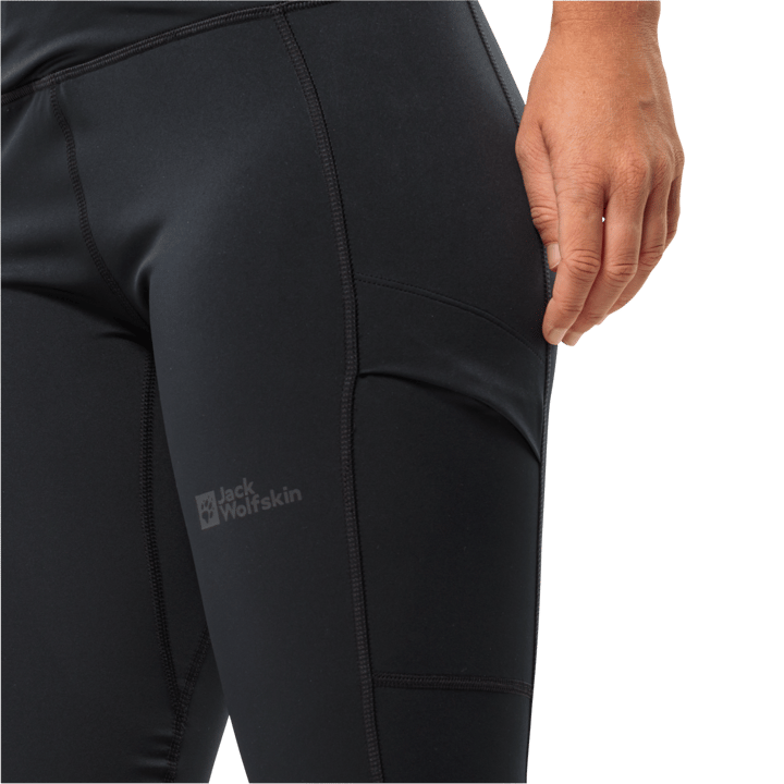 Jack Wolfskin Women's Kammweg Tights Black Jack Wolfskin