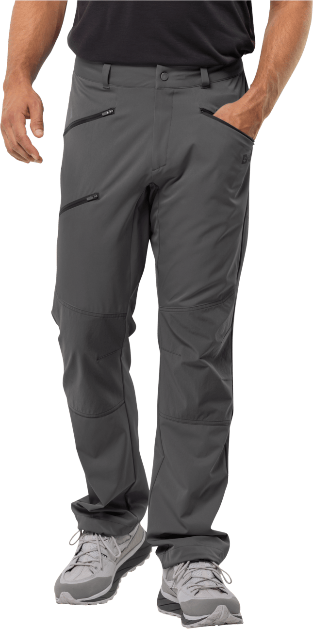 Jack Wolfskin Hiking Alpine Pants M Slate Jack Wolfskin