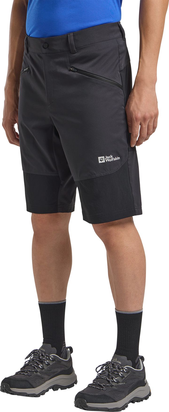 Jack Wolfskin Men's Hiking Alpine Short  Phantom Jack Wolfskin