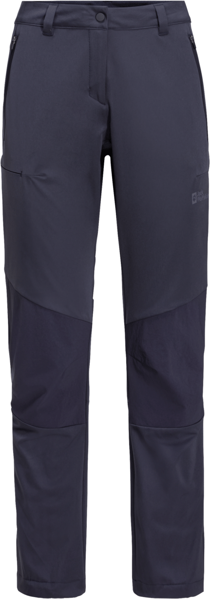 Jack Wolfskin Women's Hiking Alpine Pants Graphite Jack Wolfskin