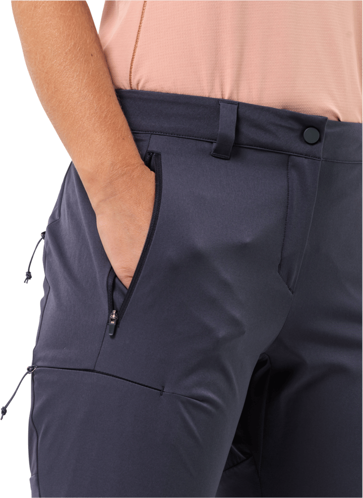 Jack Wolfskin Women's Hiking Alpine Pants Graphite Jack Wolfskin