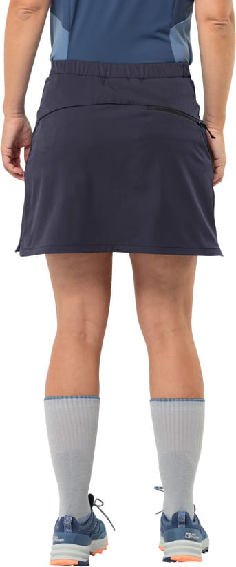 Jack Wolfskin Women's Hiking Alpine Skort Graphite Jack Wolfskin